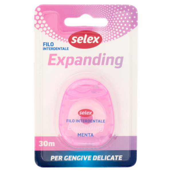 Selex Filo Interdentale Cerato Expanding Menta 30 m