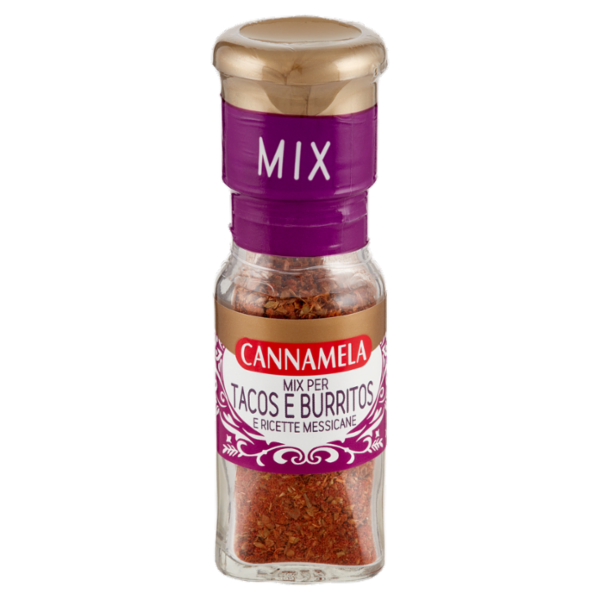 Cannamela Mix Mix per Tacos e Burritos e Ricette Messicane 25 g
