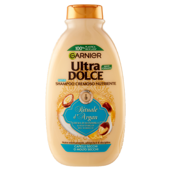 Garnier Ultra Dolce Shampoo Rituale d'Argan per capelli secchi 300 ml