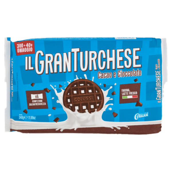 Colussi il GranTurchese Cacao e Cioccolato 340 g