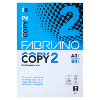 Fabriano Copy 2 Performance A3 80 G/m² 500 Fogli