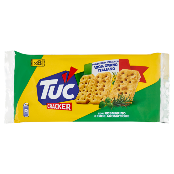 Tuc Cracker con Rosmarino e Erbe Aromatiche - 250 g