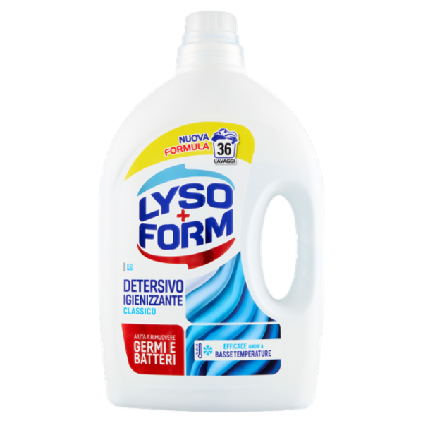 Lysoform Detersivo Igienizzante Classico 36 Lavaggi 1,62 L