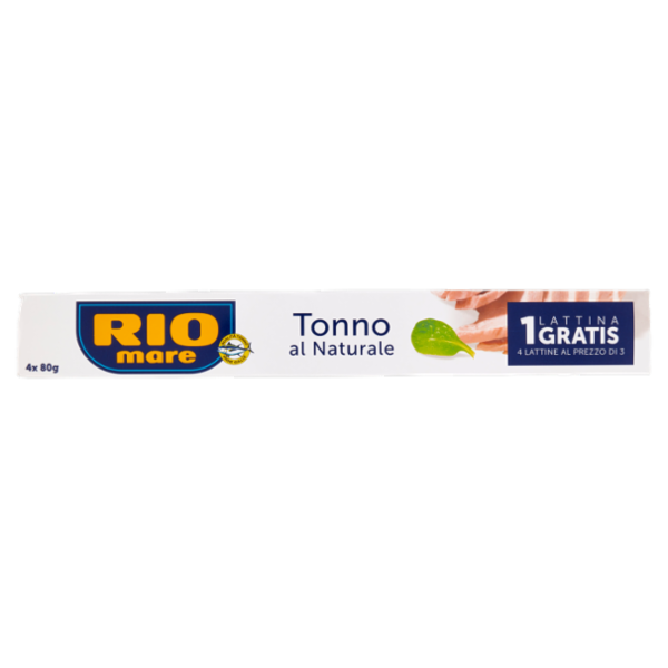 Rio mare Tonno al Naturale 4 x 80 g