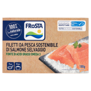 FRoSTA Filetti Da Pesca Sostenibile Di Salmone Selvaggio 180 g