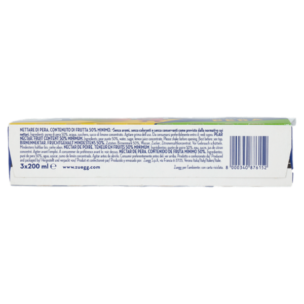 Zuegg Nettare di Pera 3 x 200 ml