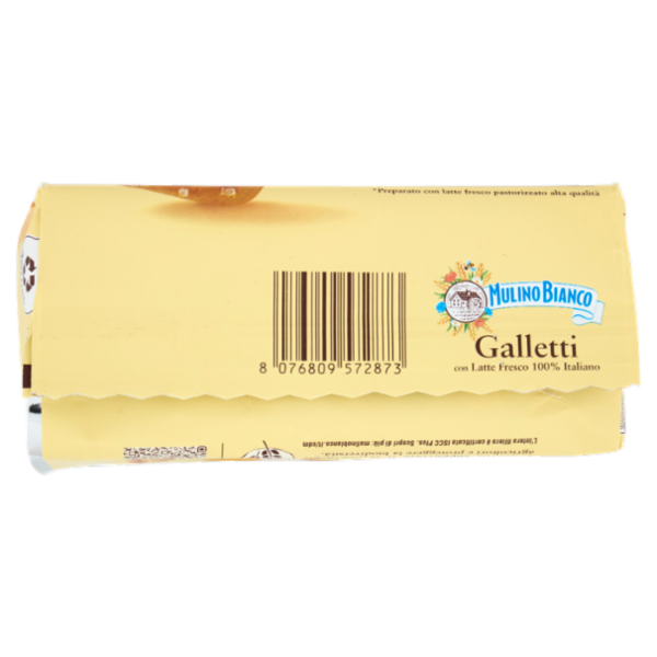 Mulino Bianco Galletti Biscotti con Latte Fresco 100% Italiano 350g
