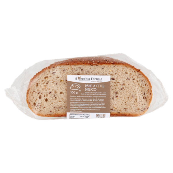 il Vecchio Fornaio Pane a Fette Biblico 300 g