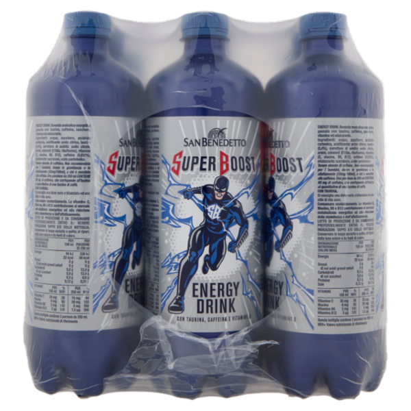 San Benedetto Energy Drink Super Boost 12 x 0,75L