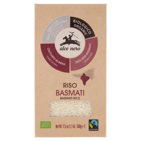 alce nero Riso Basmati 500 g