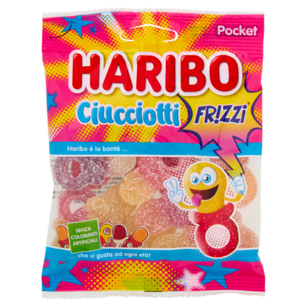 Haribo Ciucciotti Fr!zzi 80 g