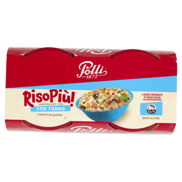 Polli Riso Più! insalata per riso con Tonno 2 x 290 g