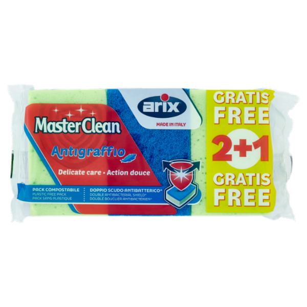 MasterClean Antigraffio 2 pz + 1 Gratis