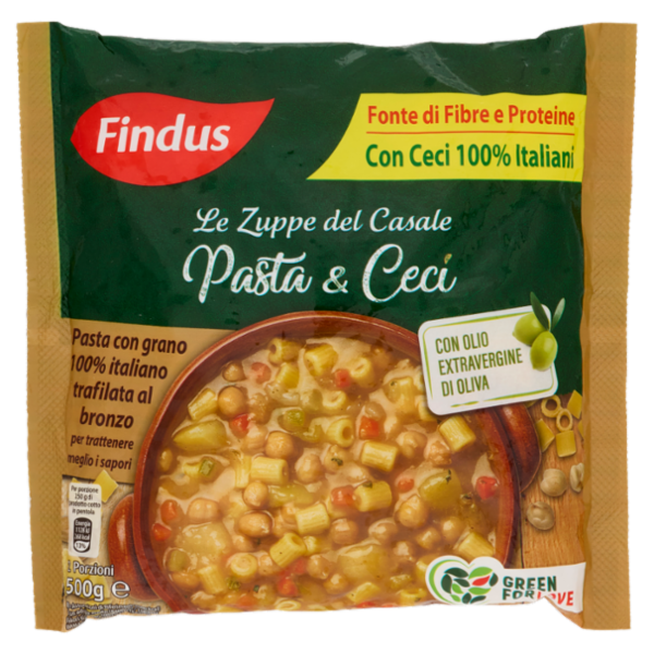 Findus Le Zuppe del Casale Pasta e Ceci 500 g
