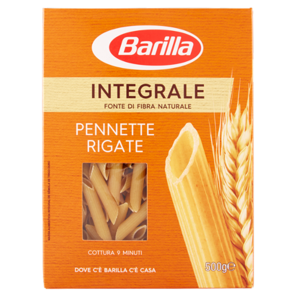 Barilla Pasta Integrale Penne Rigate 100% grano italiano 500 g