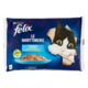 FELIX Le Ghiottonerie Selezioni con Pesci in Gelatina (Salmone & Tonno) 4 x 85 g