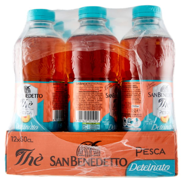 San Benedetto Thè Pesca Deteinato 12 x 50 CL