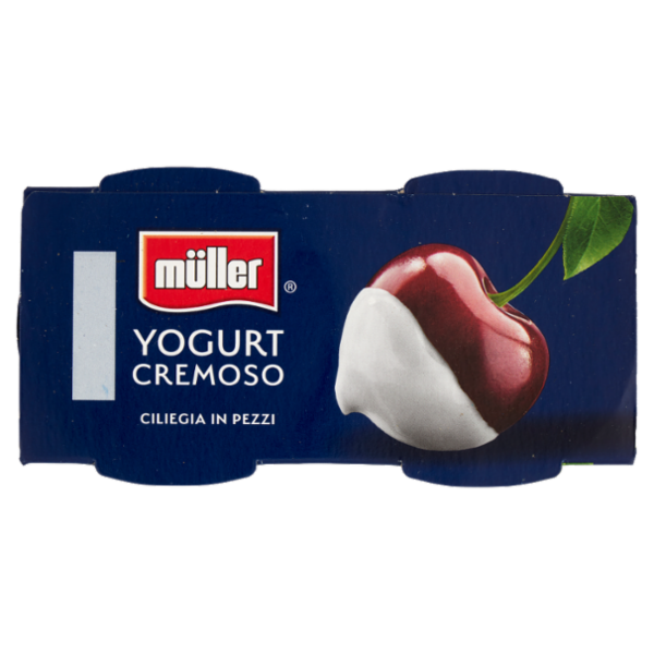 müller Yogurt Cremoso Ciliegia in Pezzi 2 x 125 g