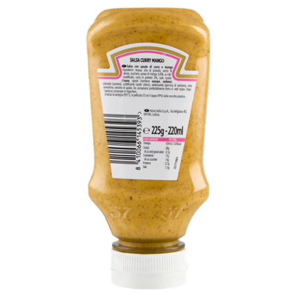 Heinz Salsa Curry Mango 220 ml