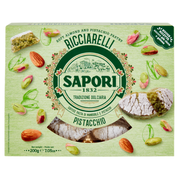 Sapori Ricciarelli Pistacchio 200 g