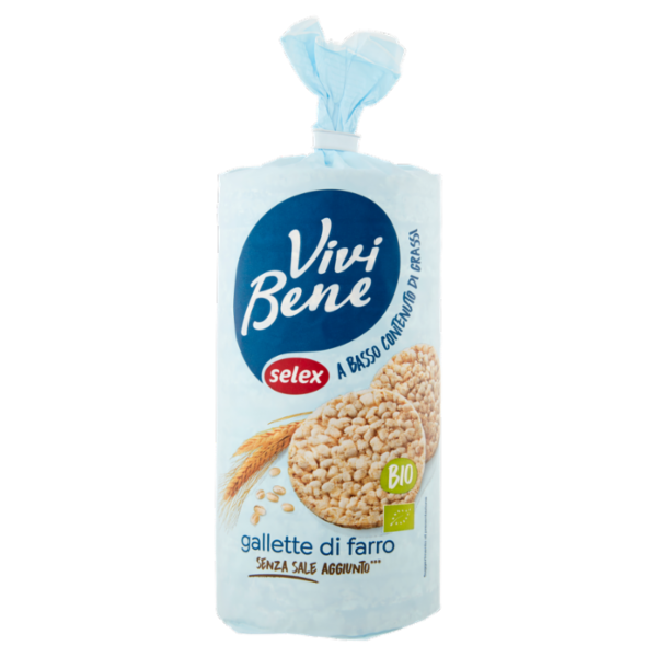 Selex Vivi Bene Gallette di Farro Biologiche 120 g
