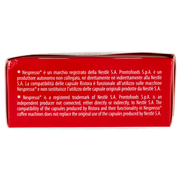 ristora Caffè e Ginseng capsule compatibili con macchine Nespresso* 10 x 7,5 g
