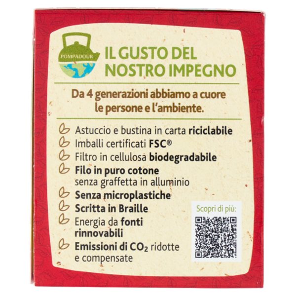 Sir Winston Tea Tè al Limone Deteinato 20 x 1,5 g