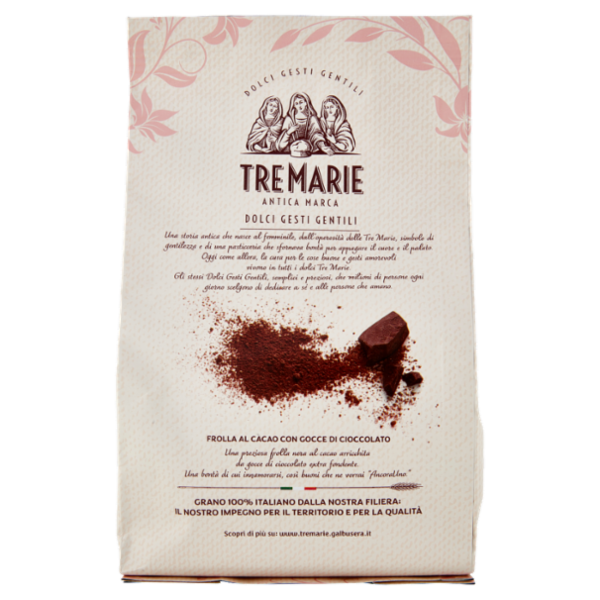 Tre Marie Ancora Uno Frolla al Cacao con Gocce di Cioccolato 315 g