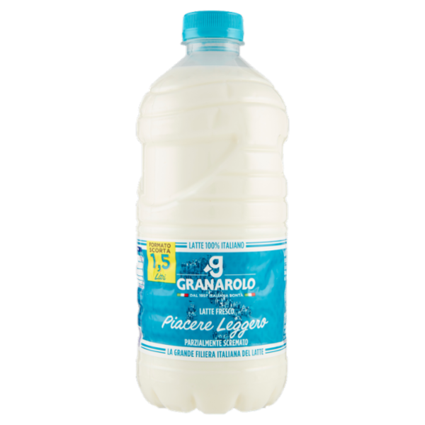 Granarolo Latte Fresco Piacere Leggero Parzialmente Scremato 1,5 L