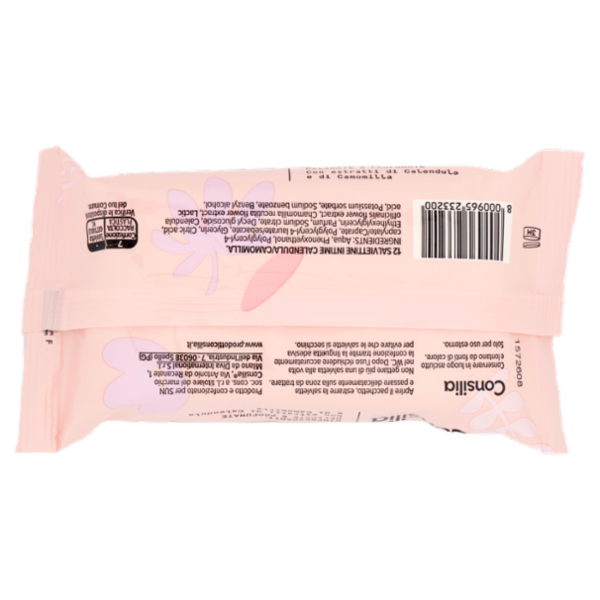 Consilia Salviettine Igiene Intima 12 pezzi