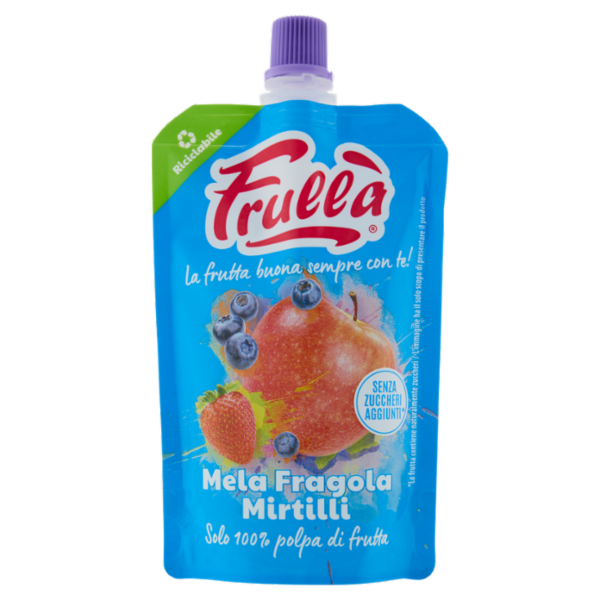 Frullà Mela Fragola Mirtilli Senza Zuccheri Aggiunti* 100 g
