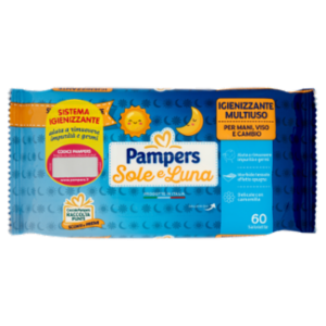 Pampers Sole e Luna Salviette 60 Pz