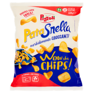 Pizzoli PataSnella Wow Che Chips! 600 g