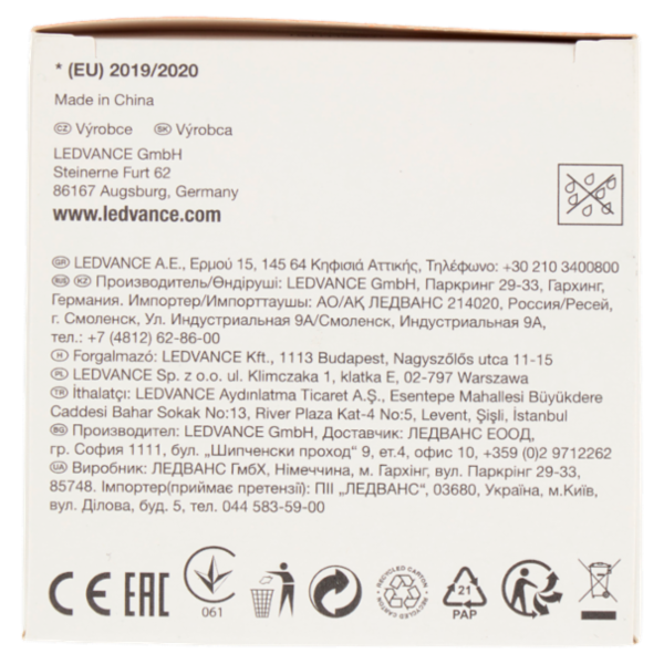 Osram Led Star Classic A 150 Warm White 19 W E27