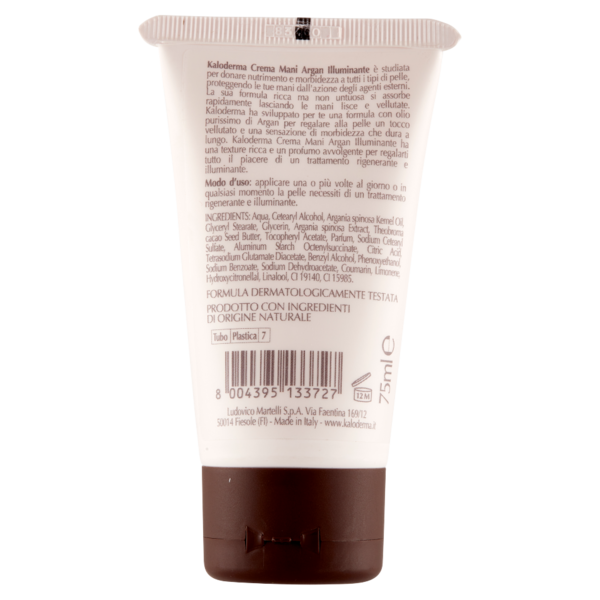 Kaloderma Illuminante Argan Crema Mani per Tutti i Tipi di Pelle 75 ml