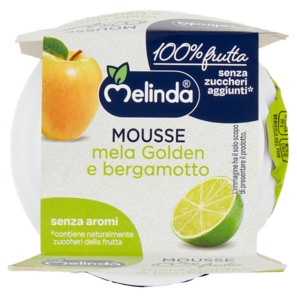 Melinda Mousse mela Golden e bergamotto 2 x 100 g