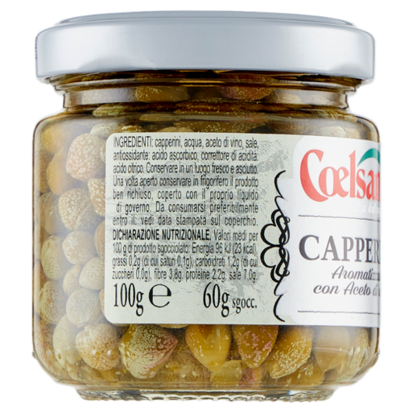 Coelsanus Capperini Aromatizzati con Aceto di vino 100 g