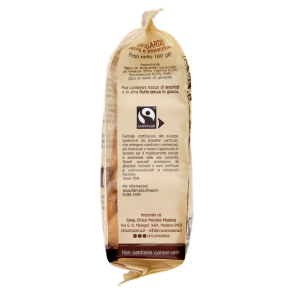 Coop Chico Modena Anacardio paprika e peperoncino 100 g