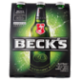 BECK'S Birra pilsner tedesca bottiglia 6x27,5cl
