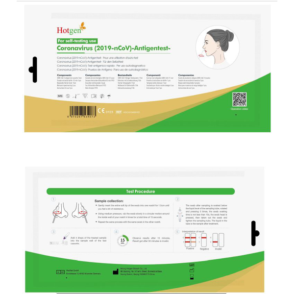 Boson Biotech Test Rapido Antigene Covid 19