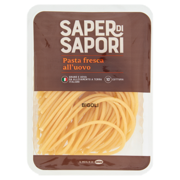 Selex Saper di Sapori Pasta Fresca all'Uovo Bigoli 250 g