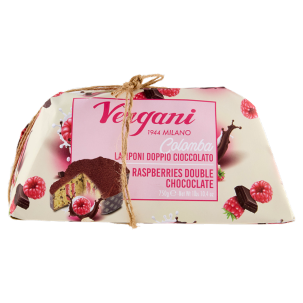Vergani Colomba Lamponi Doppio Cioccolato 750 g