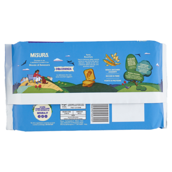 Misura Dolcesenza Fette Biscottate 320 g