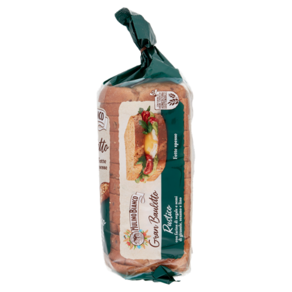 Mulino Bianco Gran Bauletto Pane Rustico 500g