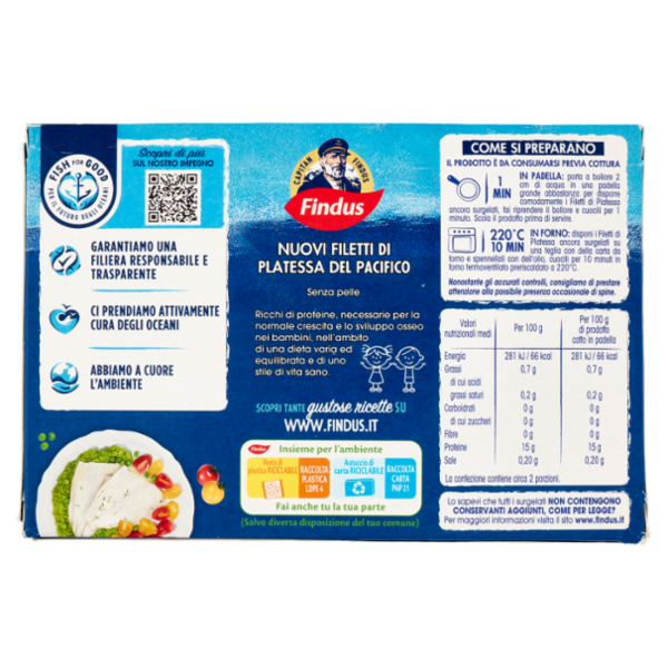 Capitan Findus Filetti di Platessa 250 g