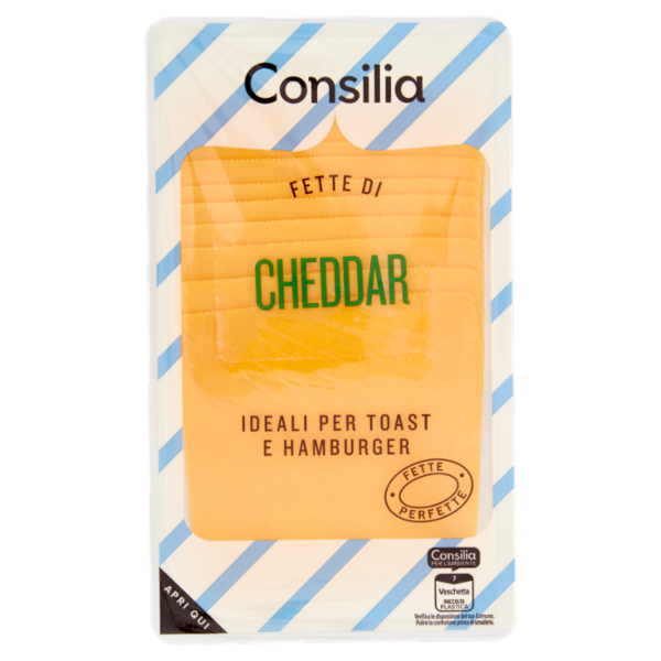Consilia Cheddar a Fette 140 g