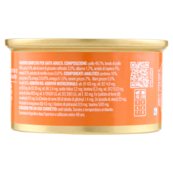 ADoC Complete For Cats Filetti di Pollo con Zucca in Brodo 80 g