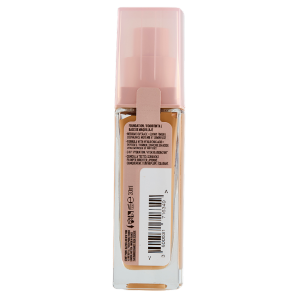 Maybelline New York Lifter Plump & Glow Fondotinta 325 30 ml
