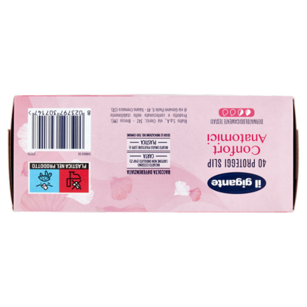 IL GIGANTE Proteggi Slip Confort Anatomici 40 pz