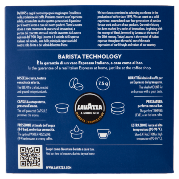 Lavazza A Modo Mio crema e gusto Dolce 36 capsule 270 g
